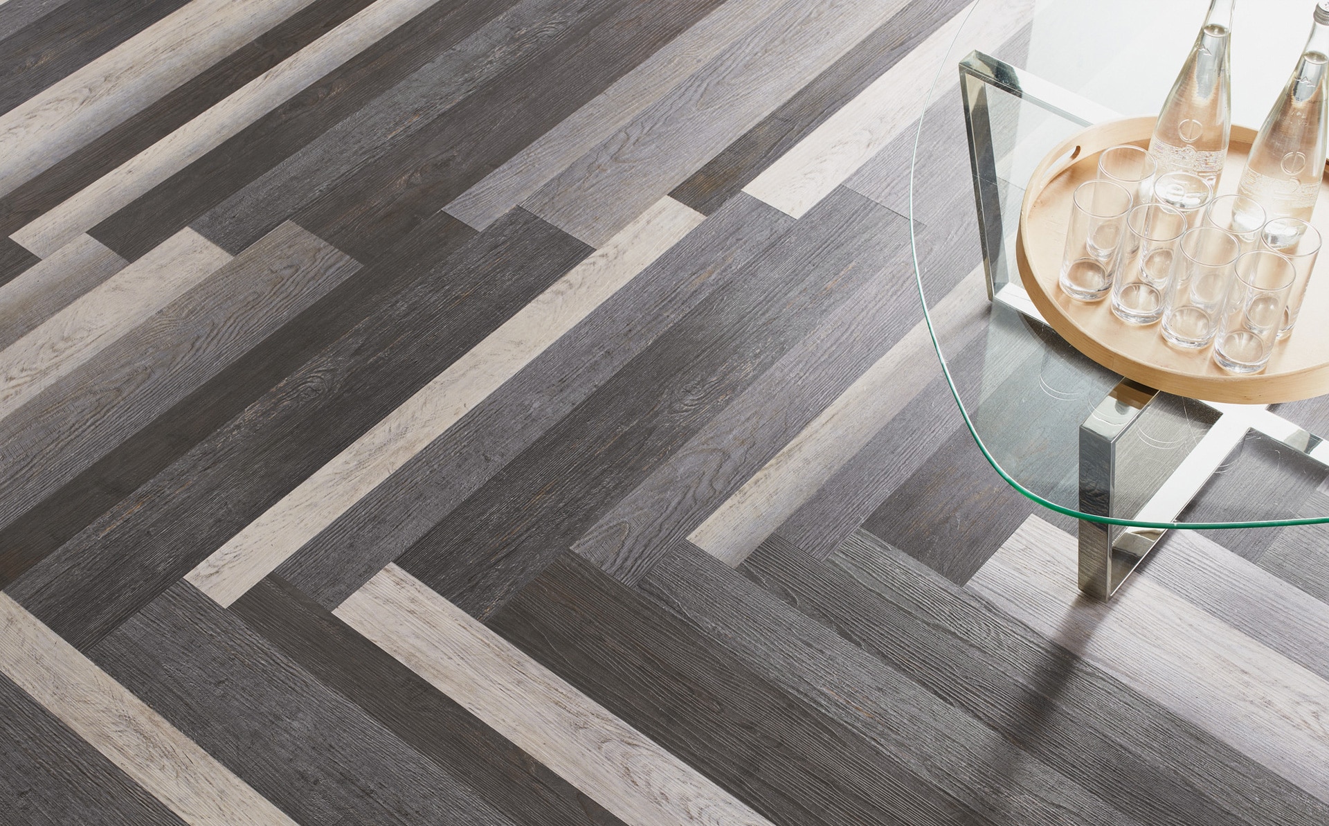 Designbelag in Holzoptik für moderne Wohnräume